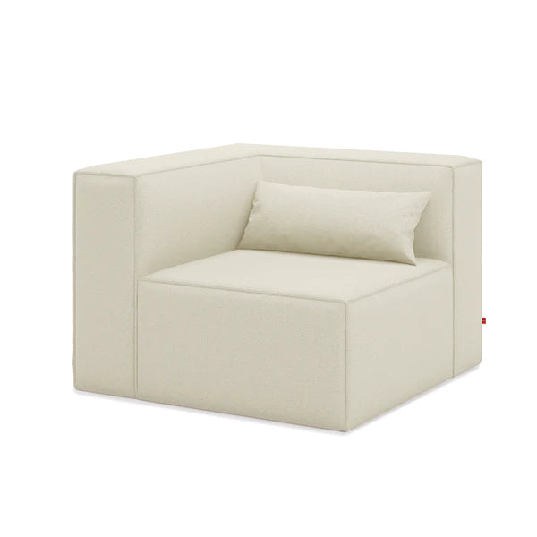 GUS Modern Mix Modular Sectional - Corner Piece Mix Corner Vegan Appleskin Leather Cognac