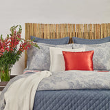 Ann Gish Faux Linen Coverlet Set