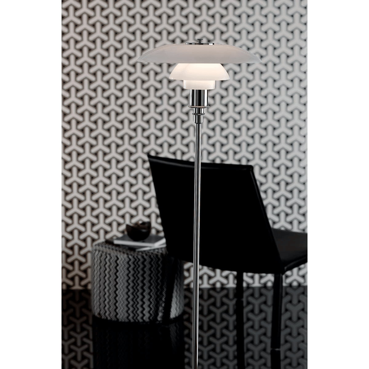 Louis Poulsen PH 4.5/3.5 Glass Floor Lamp