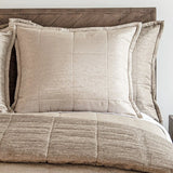 Ann Gish Stria Quilted Pillow