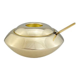 Tom Dixon Form Sugar Bowl and Spoon Gold