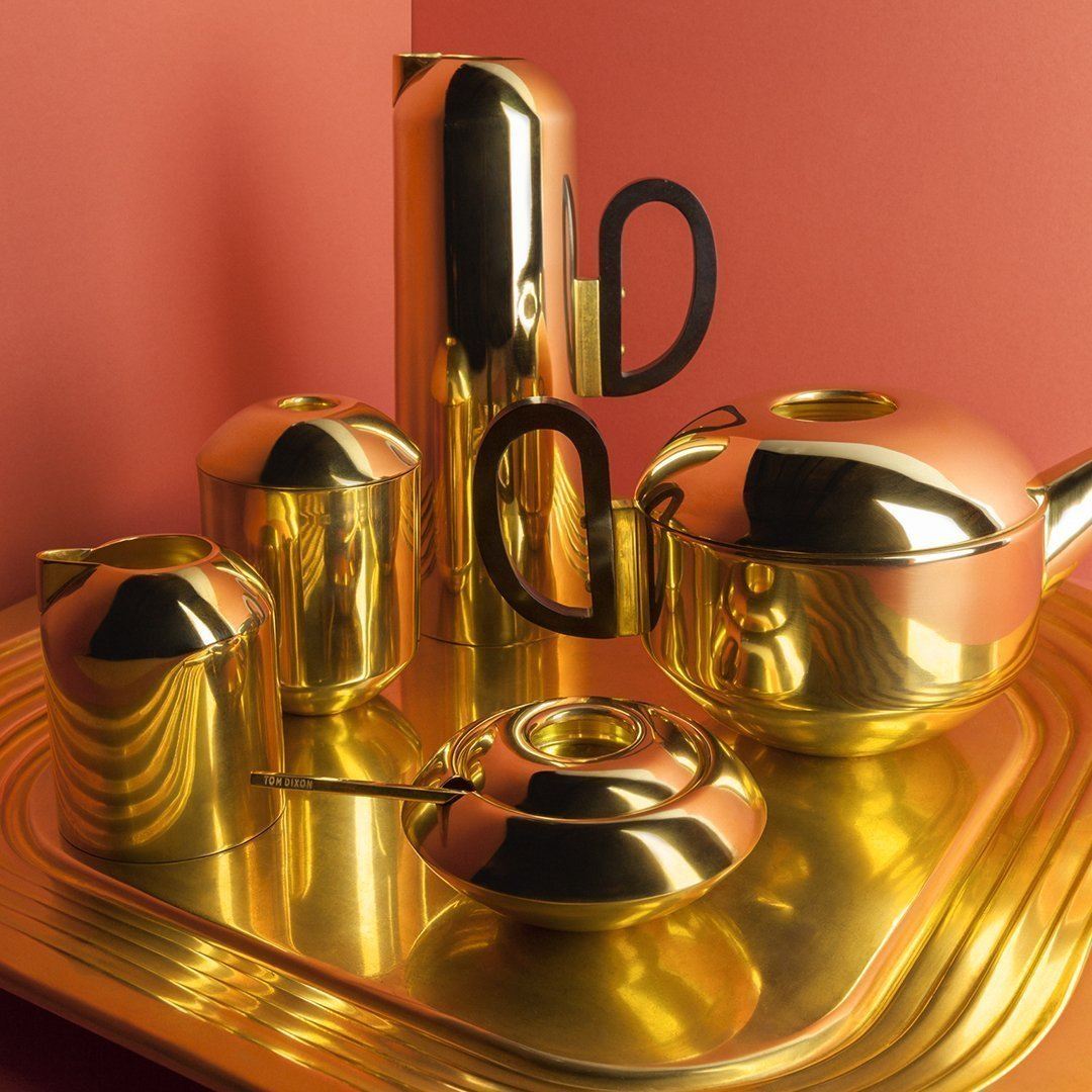 Tom Dixon Form Milk Jug Gold