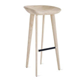 BassamFellows Tractor Stool - Bar Ash