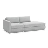 GUS Modern Podium Modular 2 PC Lounge Sofa