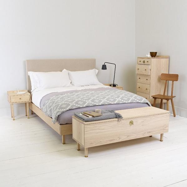 Another Country Bed Two Van Maele - Grey Standard Double