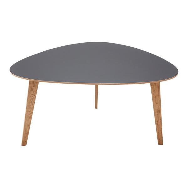 ANDERSEN T8 Table 47.25" L x 41" W x 29" H Black Fenix Laminate Oak - Oil