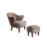 byLassen Ingeborg Lounge Chair w/ Footstool