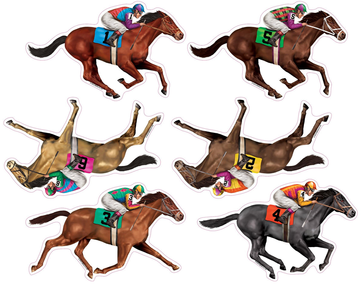 RACE HORSE CUTOUTS HornerNovelty