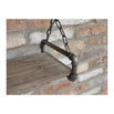 Retro Industrial Metal Wall Shelf Unit (91 x 28 x 85cm)