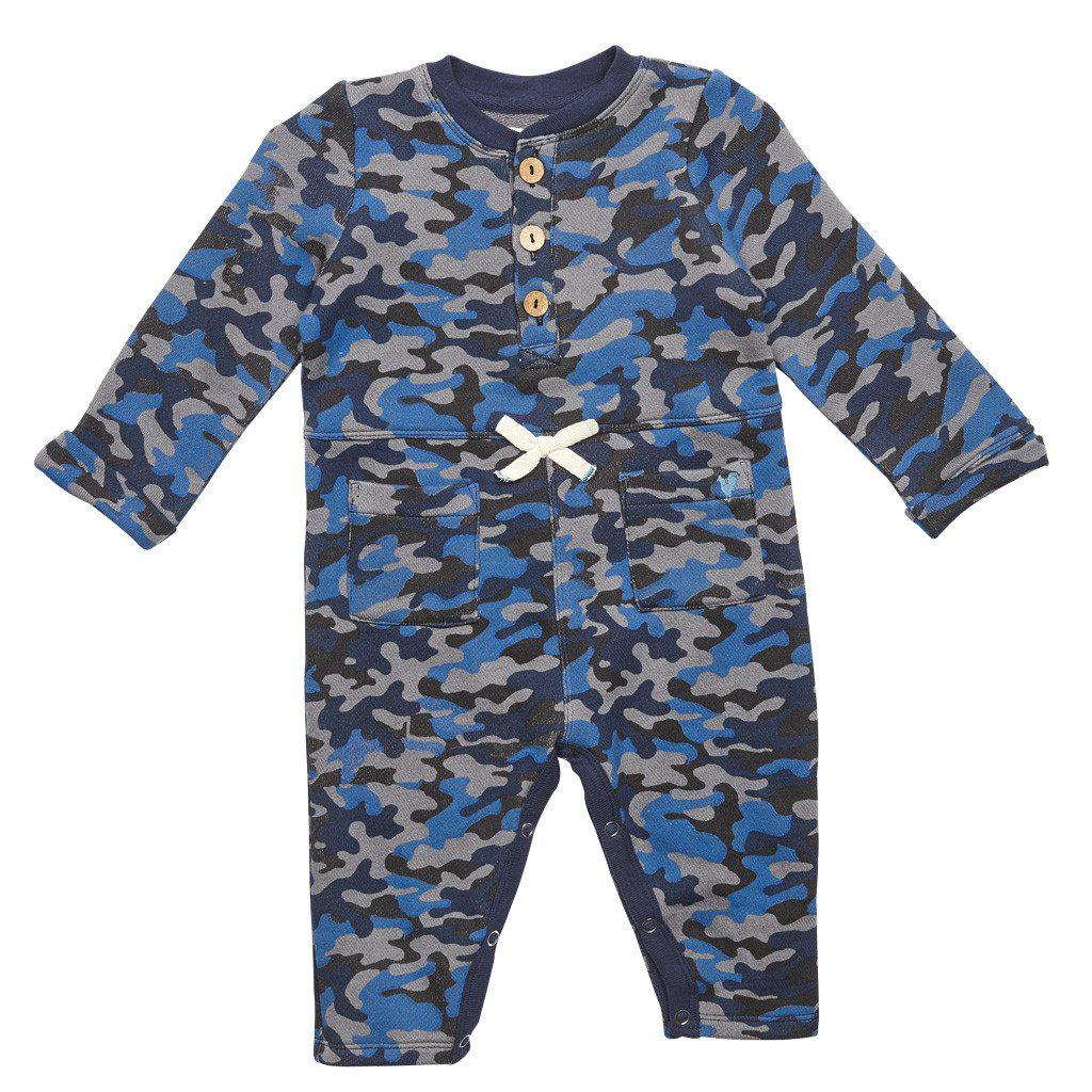 blue camo jumper