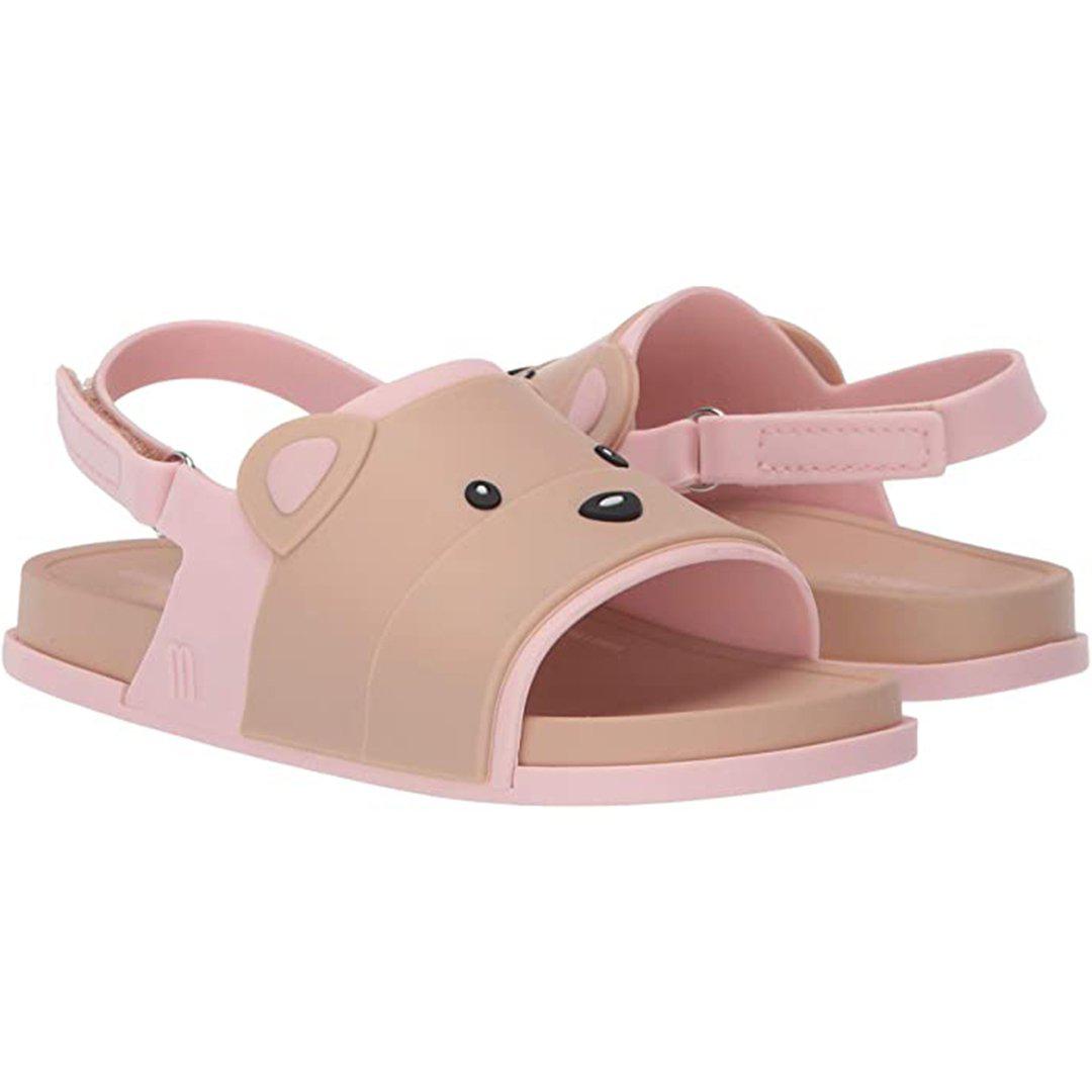 Mini Melissa Beach Slide Sandal - Pink 