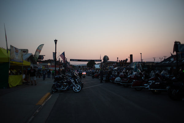 Trust No One Tent Booth Setup Sturgis Main Street Iron Horse TN1 motorcycle rally