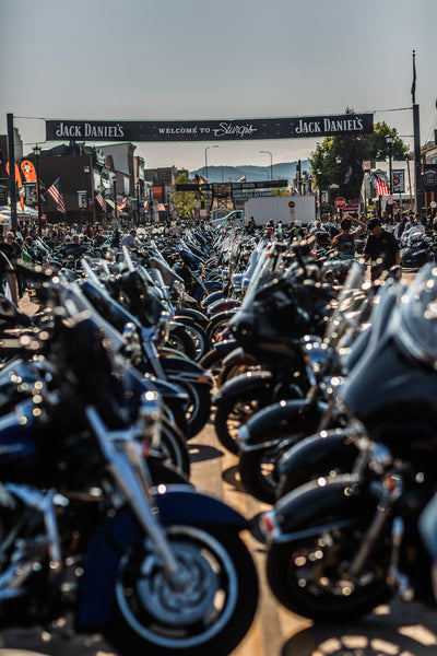 Trust No One Tent Booth Setup Sturgis Main Street Iron Horse TN1 motorcycle rally