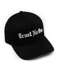 Trust No One Curved Bill Black Hat Hats TN1 Clothing Apparel Trust No 1 Style Say Something Be Bold
