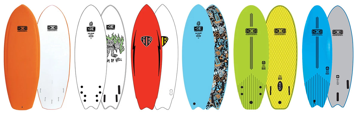 Ocean & Earth Foamies Softboards Soft Tops