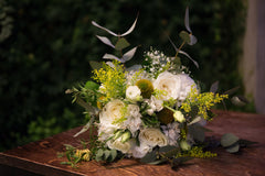 rustic bouquet wellington wedding