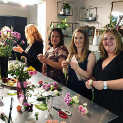 Hen's Party Workshop Wellington Florist