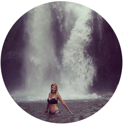 makers travelers Tegenungan Waterfall bali ubud