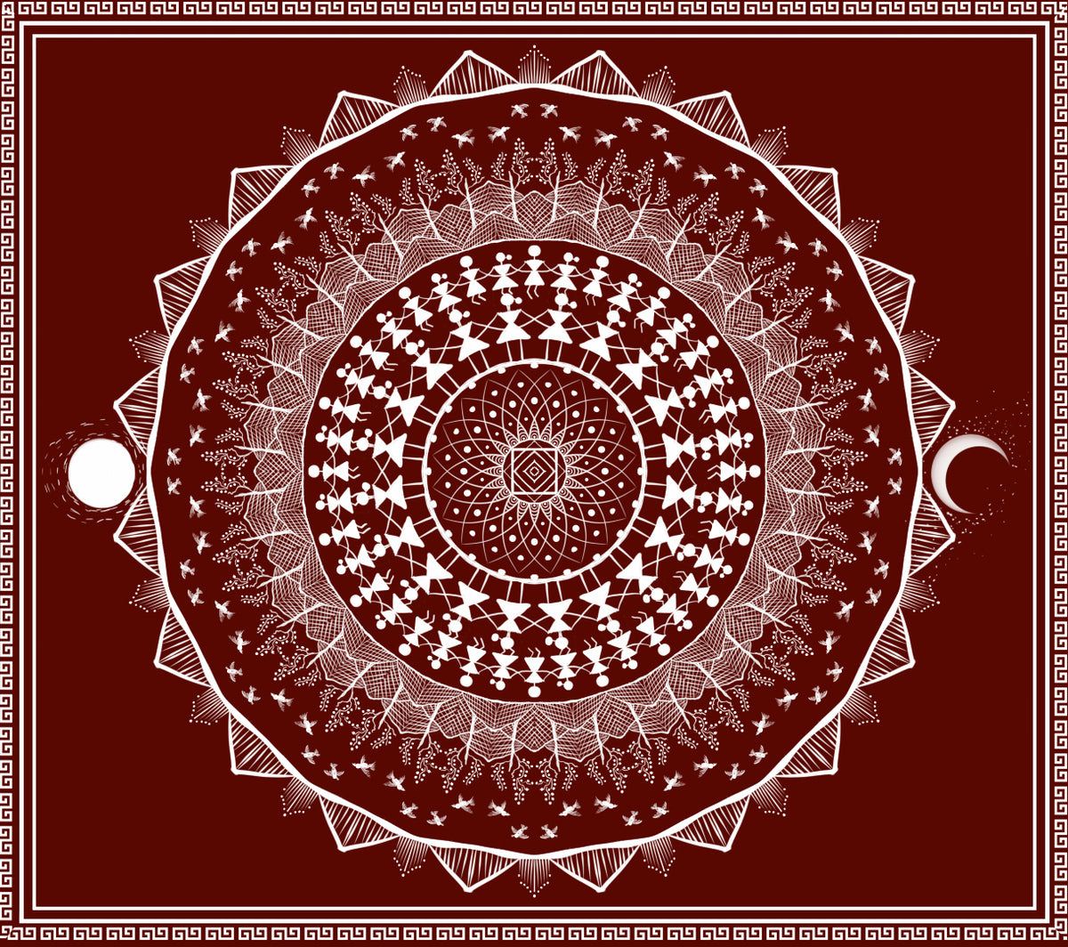 Motifs and Math: Geometric Shapes in Warli Art – MeMeraki.com