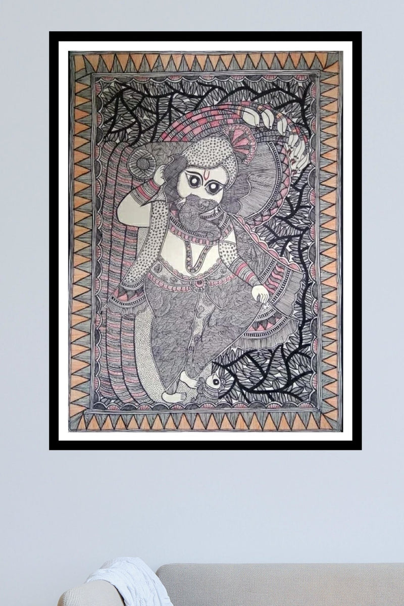 Buy Madhubani Painting Online | Ganesha Madhubani Painting by ...