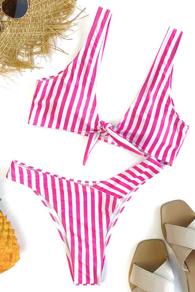 Chicnico Cute suit Gingham Bikini Set