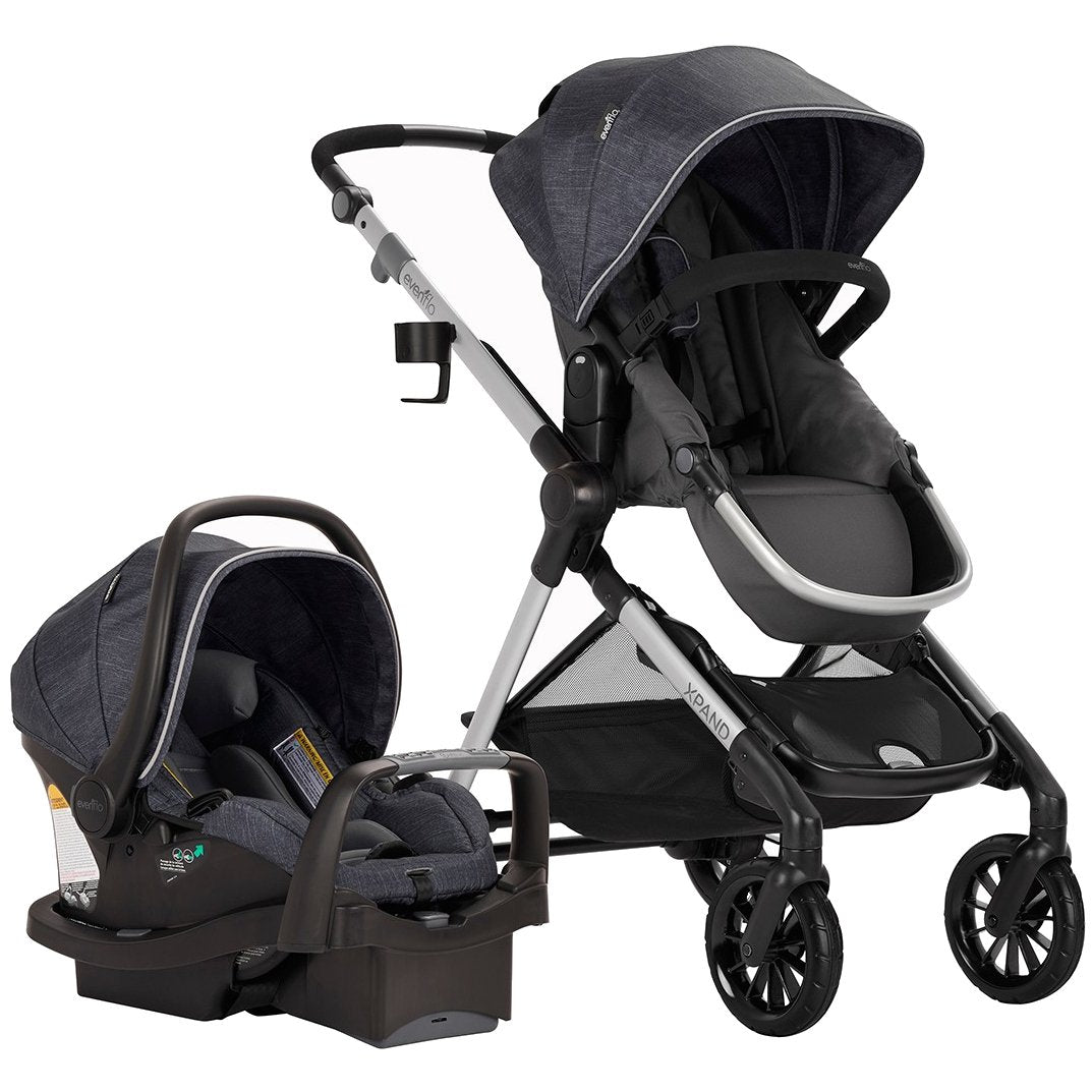 evenflo gray stroller