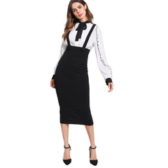 Overall Pencil Skirt
