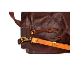 Brookside Leather Messenger