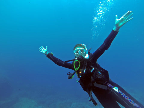 Lady SCUBA Diver