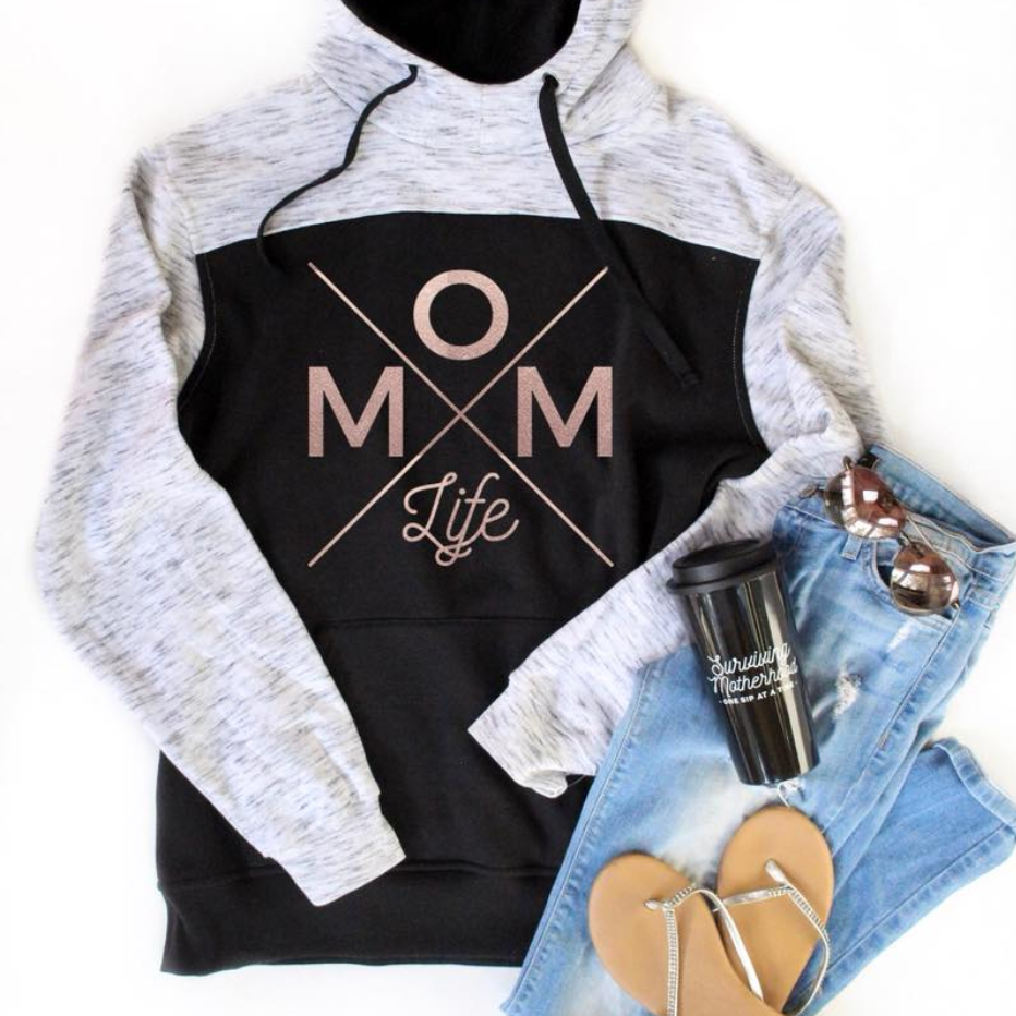 mom life hoodie