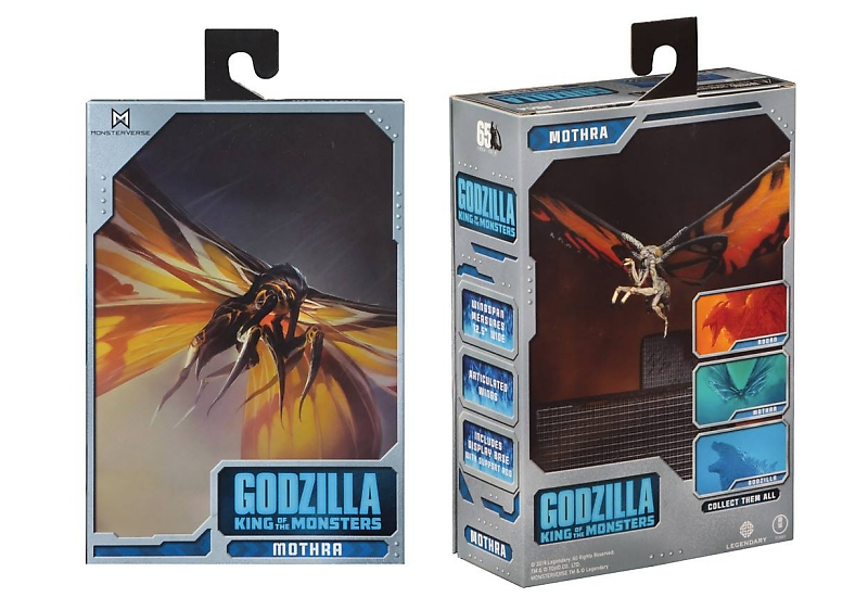 godzilla king of the monsters mothra neca