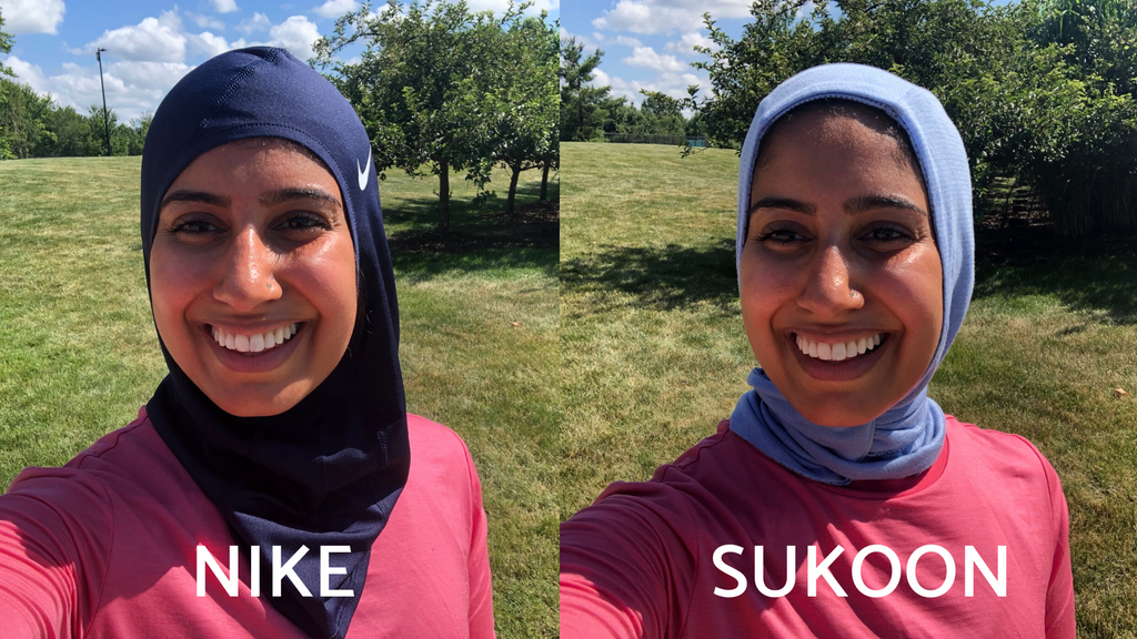 cocinero para mi Necesito Product Review: Nike Pro Hijab vs. Sukoon HAWA Hijab – Sukoon Active