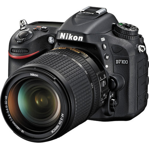Nikon D7100 Kit with 18-140mm VR DX Lens Black Digital SLR Camera