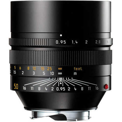 Leica Noctilux-M 50mm F0.95 ASPH Black Lens