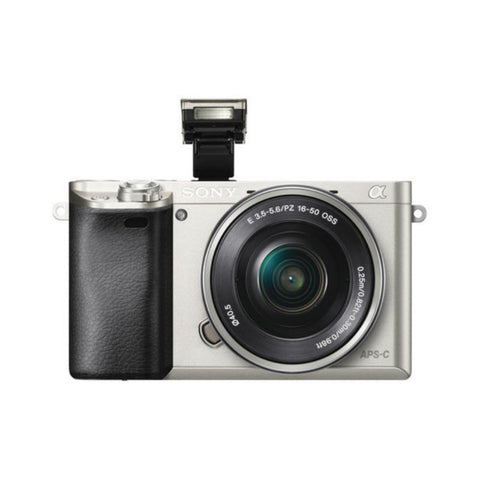Sony Alpha A6000L with 16-50mm Lens Silver Mirrorless Digital Camera