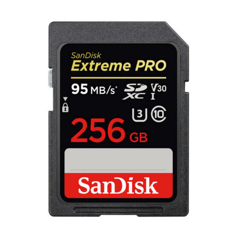 SanDisk Extreme PRO 256GB SDSDXXG-256G UHS-I SDXC V30 Memory Card