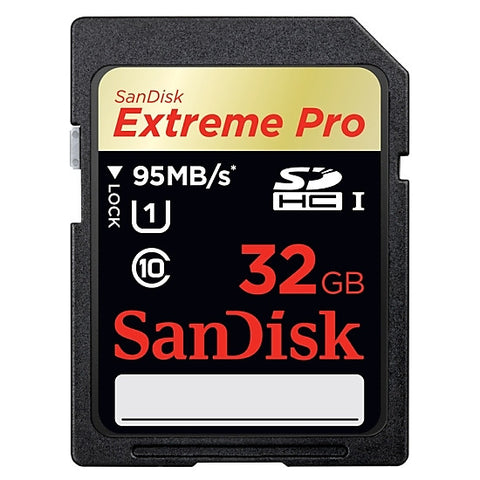 SanDisk Extreme PRO 32GB SDSDXPA-032G (95MB/s) SDHC Memory Card