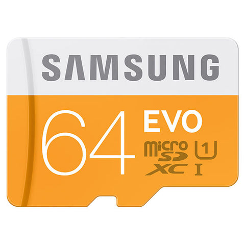 Samsung T-Flash Evo 64GB MicroSDHC Class 10 (MB-MP64DA/A) Memory Card with Adapter