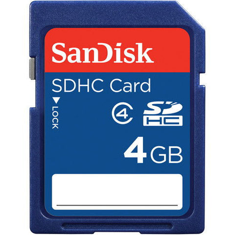 SanDisk 4GB SDHC SDSDB-4096 (Class 4) Memory Card