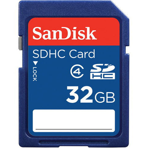 SanDisk 32GB SDHC SDSDB-032G (Class 4) Memory Card