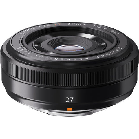 Fujifilm XF 27mm f2.8 Black Lens