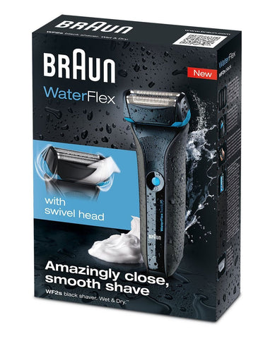 Braun Water Flex WF2s 黑色 電動剃鬚刨