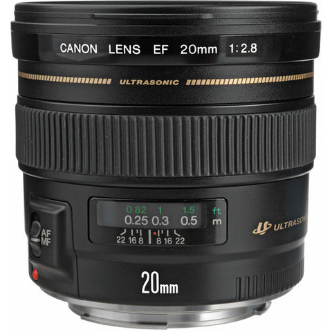 Canon EF 20mm f2.8 USM Lens