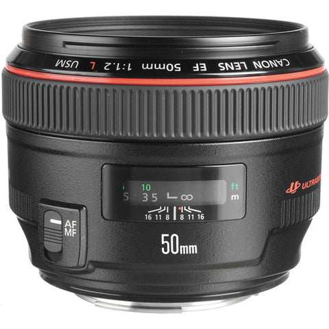 Canon EF 50mm f1.2L USM Lens