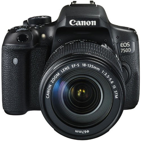 Canon EOS 750D 18-135mm Black Digital SLR Camera