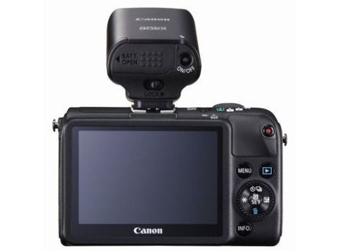 Canon EOS M2 with EF-M 22mm, 11-22mm and EF-S 18-55mm Lenses Black Digital SLR Camera with 90EX Flash
