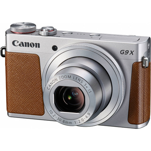 Canon PowerShot G9 X Silver Digital Camera