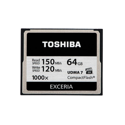 Toshiba Exceria Compact Flash 1000x 64GB  Memory Card