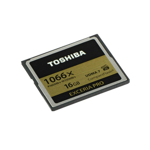 Toshiba Exceria Pro Compact Flash 16GB Memory Card