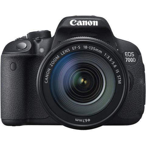Canon EOS 700D Kit with 18-135mm STM Lens Black Digital SLR Camera